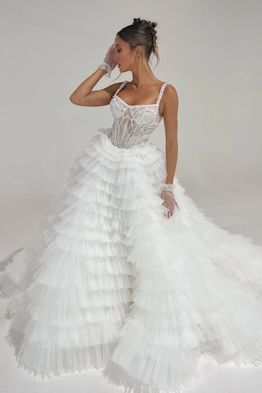 pallas couture mini dress Ines Pallas Couture