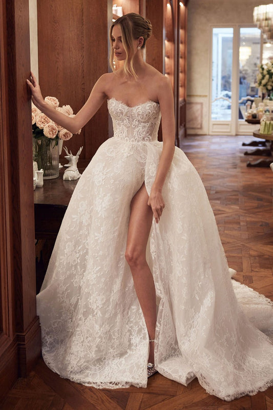 Lace Wedding Dresses Pallas Couture Lace Wedding Dresses Pallas Couture