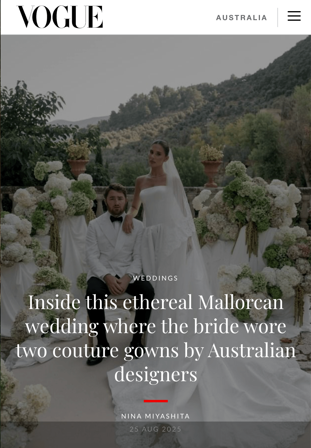 Tia - Wedding Dress - Pallas Couture